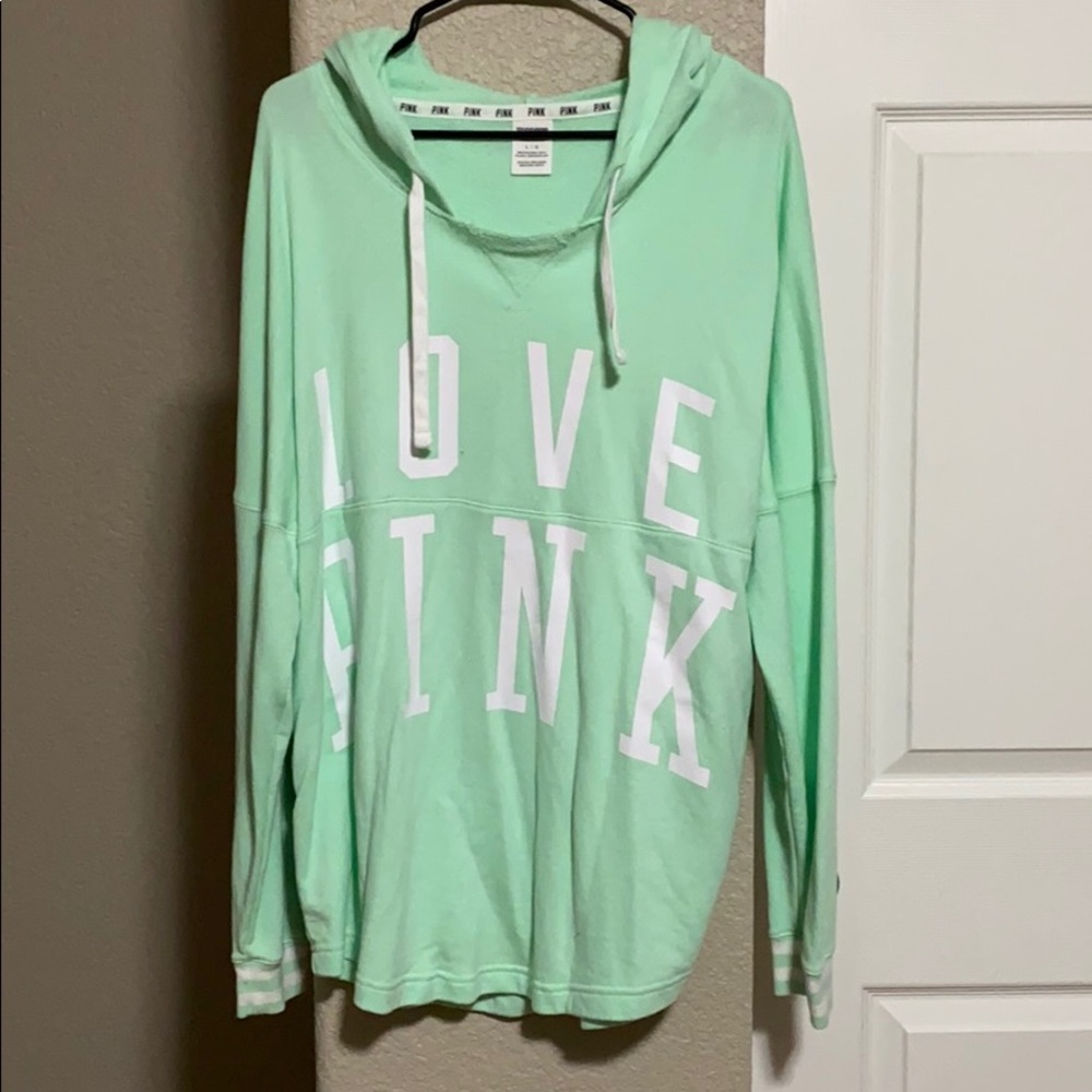PINK Victoria’s Secret pistachio pullover